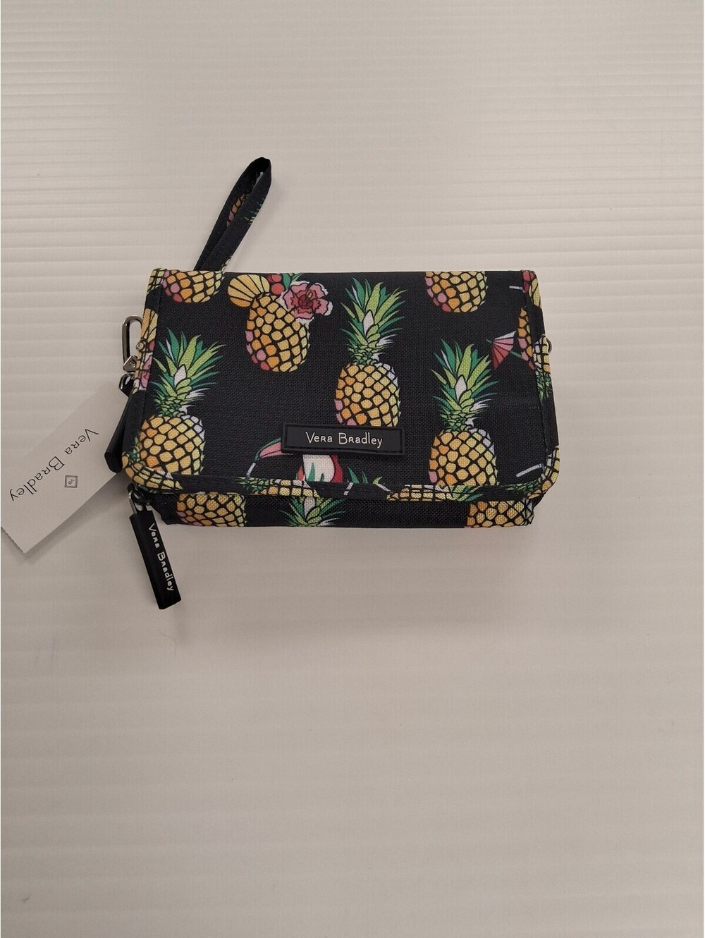 Vera Bradley Pineapple Print Wristlet Wallet